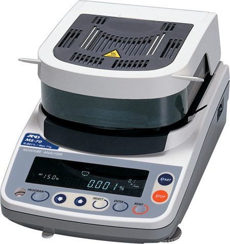 A&D MS-70 / MX-50 MOISTURE ANALYSERS | weighingscales.com