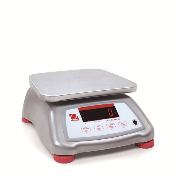 OHAUS VALOR 4000 STAINLESS WATERPROOF TABLE TOP SCALE