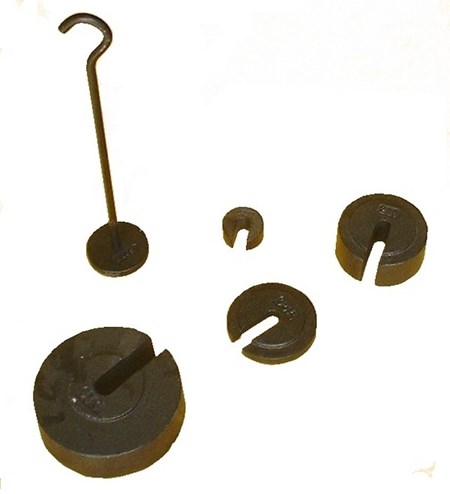 Slotted Weight Set with Hanger 